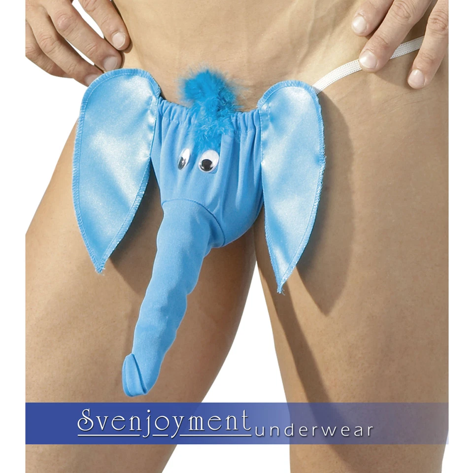 Lingerie Sexy Homme String Éléphant - SVENJOYMENT - Photo 1/1