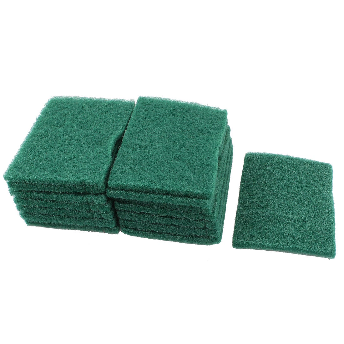 Home Kitchen Bowl Dish Wash Clean Scrub Sponge Cleaning Pads Green