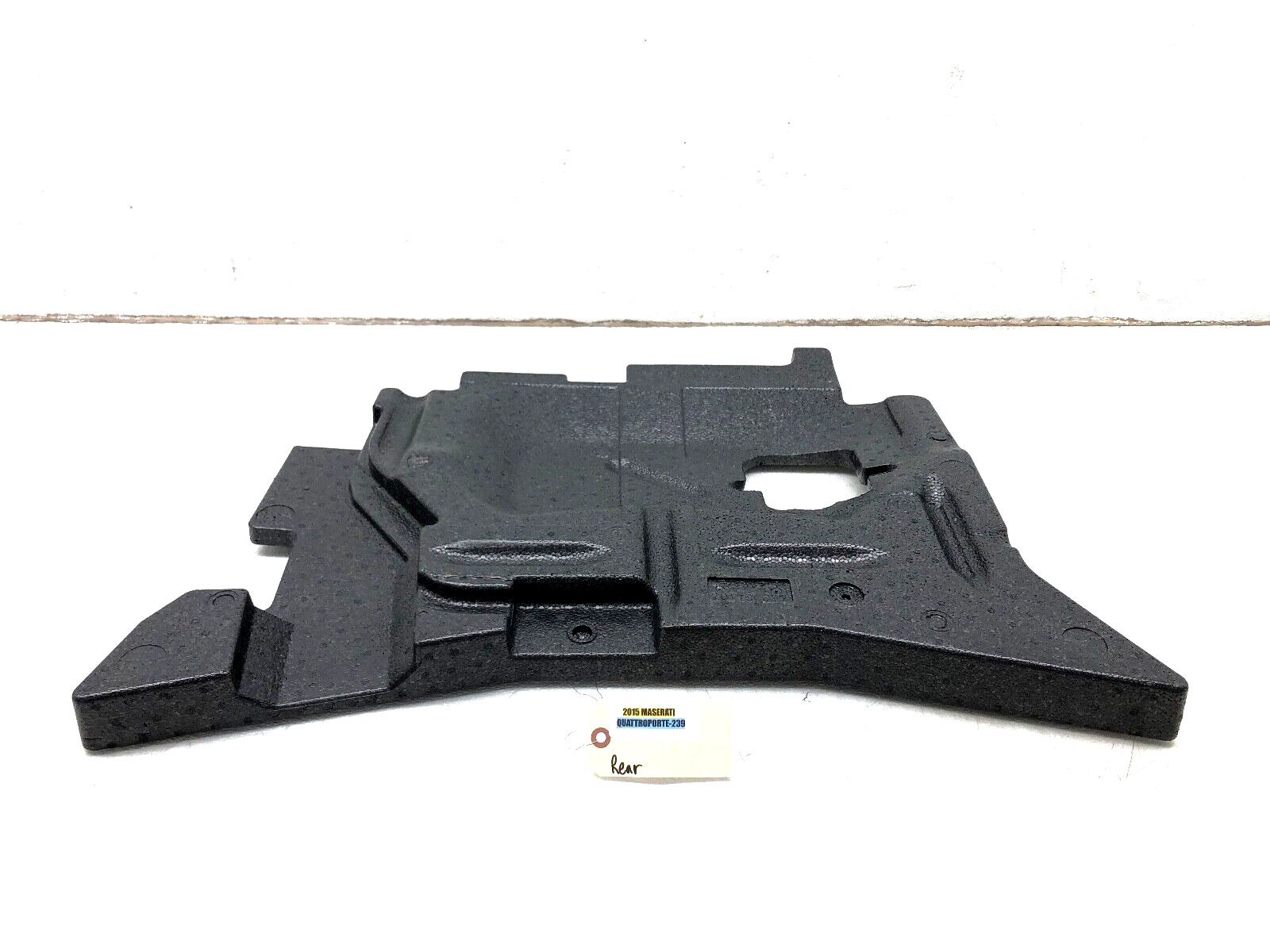 2014-2020 MASERATI QUATTROPORTE TRUNK FOAM INSERT COVER PANEL OEM.