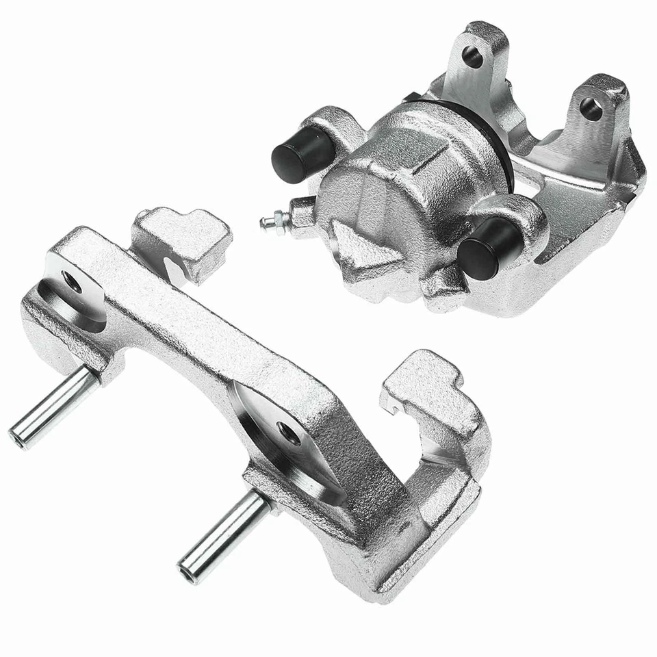 2x Pinzas de freno delanteras izquierda y derecha con soporte para BMW 228i 230i 320i 328d 328i Foto 4 de 4