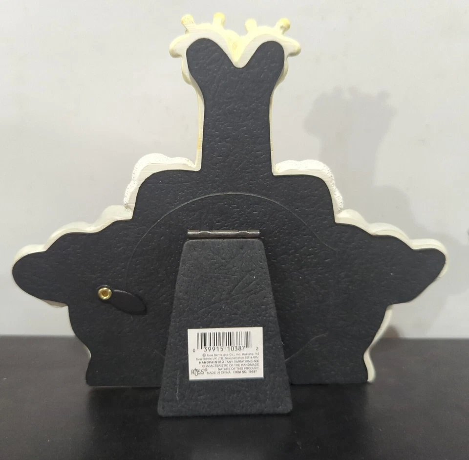 Russ" 3"x3" Dos por Dos "Jesús Me Ama" Notas del Marco de Fotos de Noé Foto 3 de 4