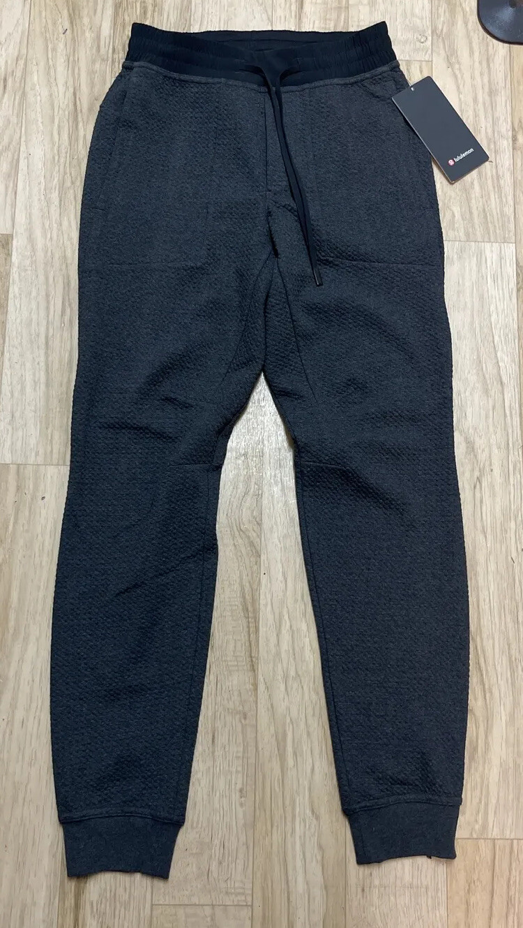 NWT lululemon at ease joggers mens HLBK/BLK Sz XS