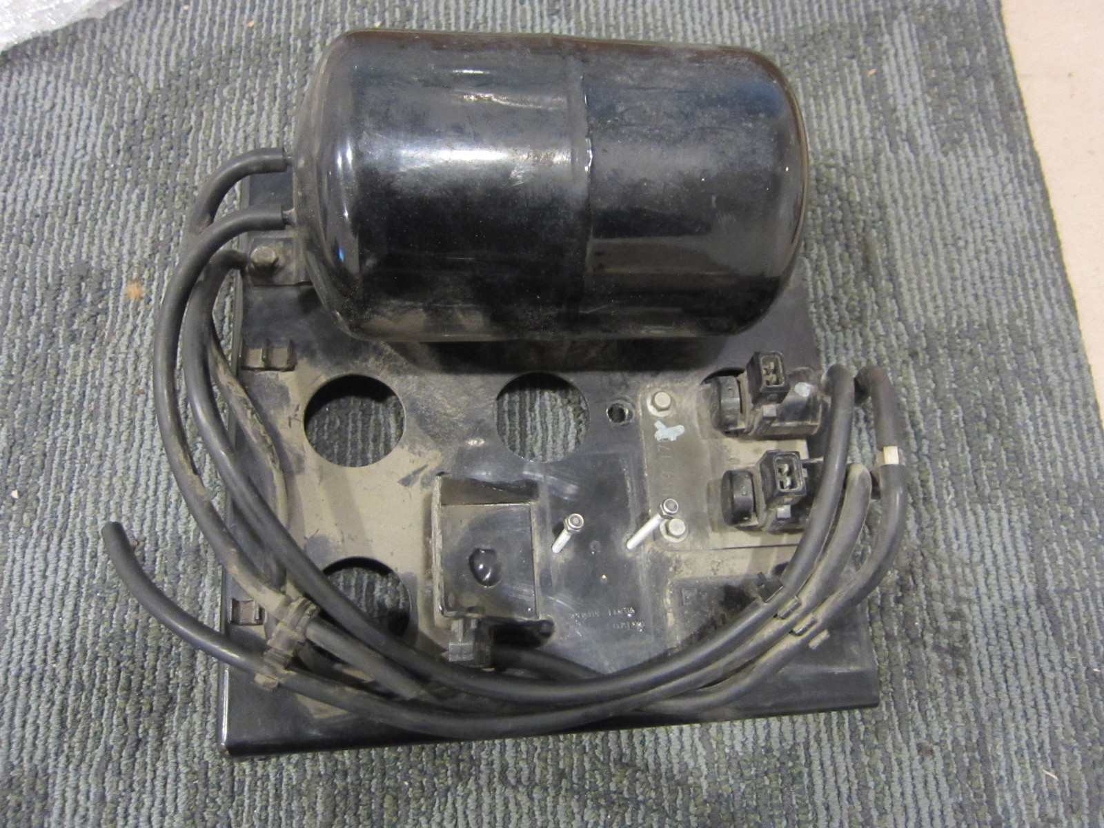 Ferrari 355 Air Pump Plate With Tank and Solenoids. No Pump  Part# 63397700