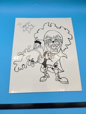 Doink The Clown Signed WWE 8X10 Photo WWF