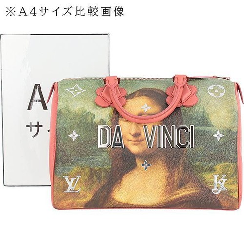 Borsa Louis Vuitton Masters Speedy 30 Di Jeff Koons Mona Lisa La Joconde M43372 - Bild 11 von 13
