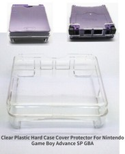 Clear Plastic Hard Case Cover Protector For Nintendo Game Boy Advance SP GBA