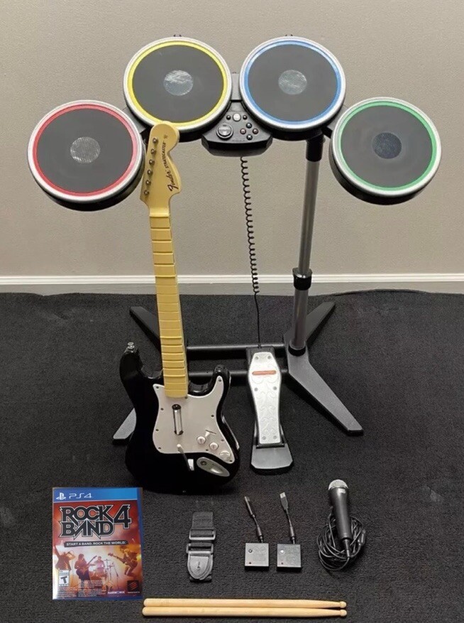 Rock Band PS4 Bundle Rock Band PS5 Bundle Rockband 4 Bundle PlayStation w/ DISC Rock Band PS4 Bundle Rock Band PS5 Bundle Rockband 4 Bundle PlayStation w/ DISC