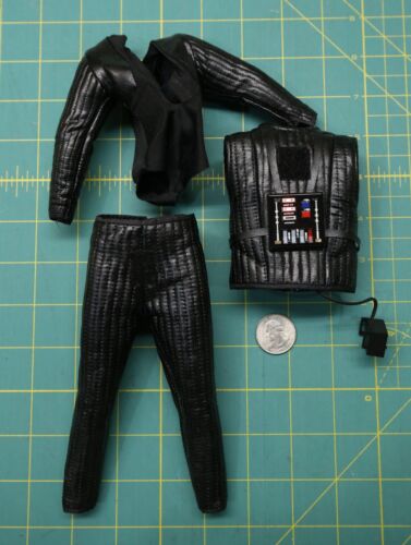 Hot Toys MMS452 Darth Vader Full Clothes Set w/ LED Vest Empire Strikes Back - Picture 1 of 2