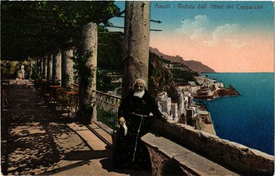 CPA AK AMALFI Veduta dall'Hotel dei Cappucini ITALY (507869)