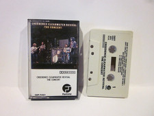 CCR CREEDENCE CLEARWATER REVIVAL THE CONCERT Cassette Tape Classic Rock Rare