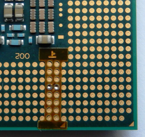 100 x Adapter LGA 771 auf 775 XEON Mod auf Core 2 QUAD CPU - Mod Sticker - Bild 3 von 3
