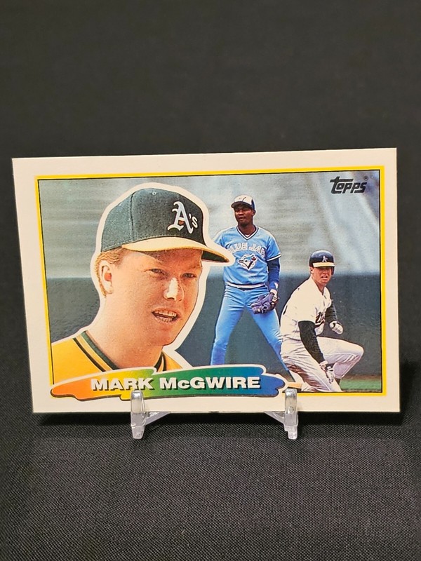 1988 Topps Mark McGwire Card #179 Oakland A's [ lot of 7]