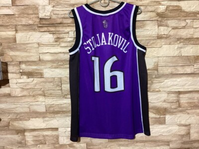 サクラメント・キングス ユニフォーム M ストヤコヴィッチ 16 バスケット SACRAMENTO KINGS BASKETBALL SHIRT JERSEY CHAMPION #16 Stojakovic