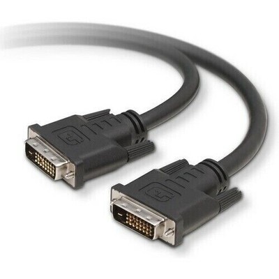 10ft BELKIN DVI Dual Link Cable Digital TMDS Monitor Cable DVI-D M/M 509374-001
