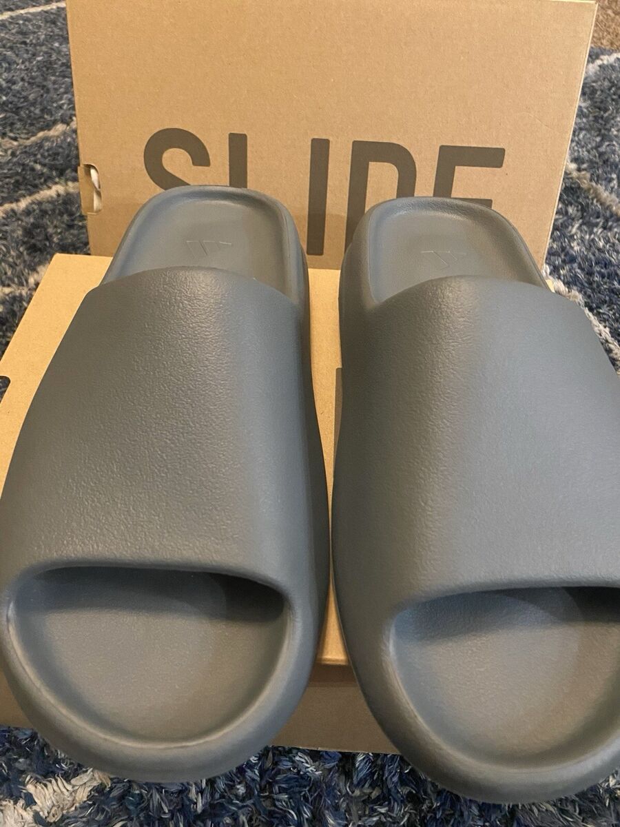 Mens Size 10 - adidas Yeezy Slide Slate Marine (ID2349) New Mens Size 10 - adidas Yeezy Slide Slate Marine (ID2349) New