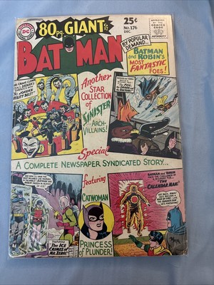 Batman #176 (DC Comics December 1965) Silver Age 25 Cent