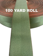 100 YARD ROLL 1.75 Inch MilSpec Webbing MIL-W-4088C Type 12 Class 1A Camo Green