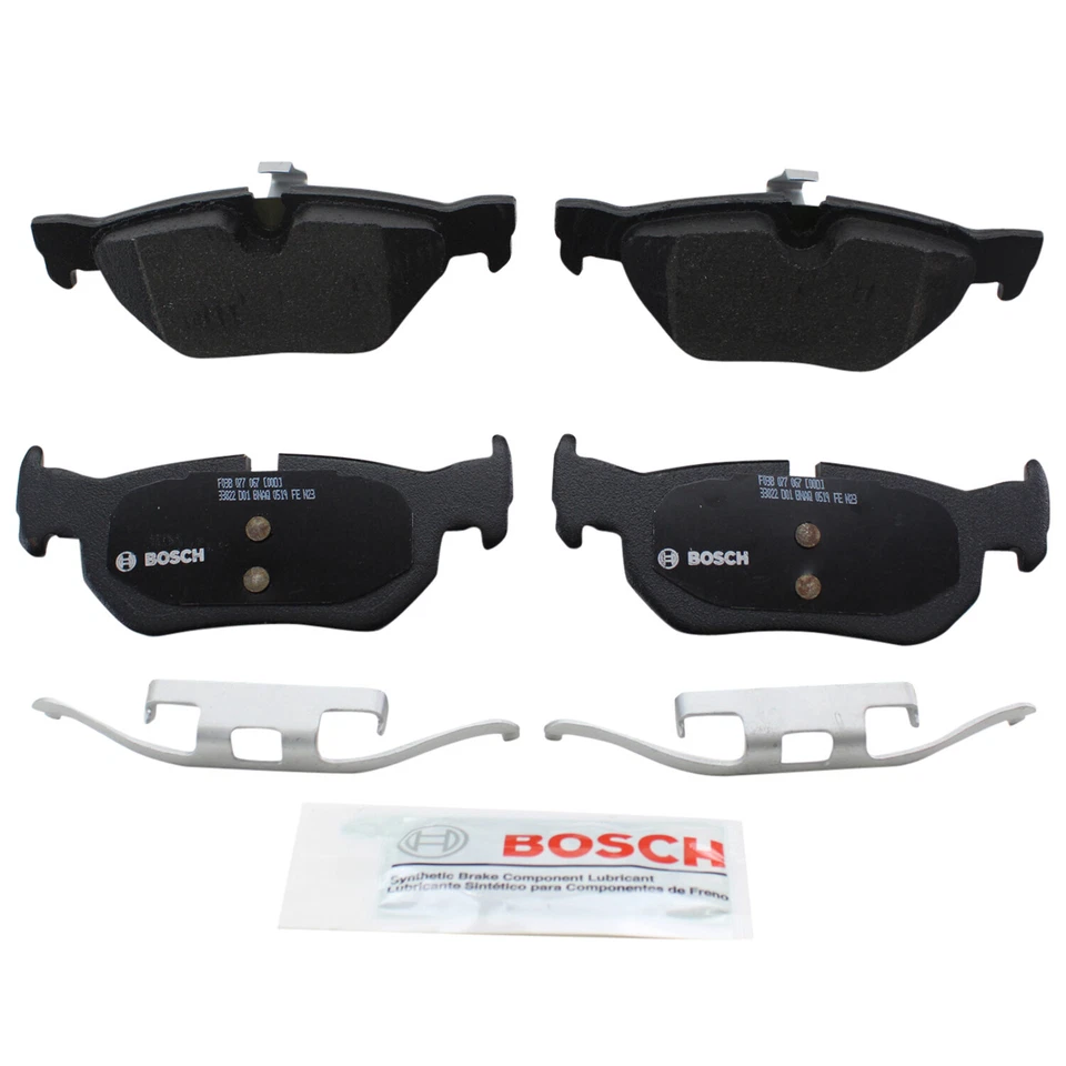 Задняя дисковая тормозная колодка для BMW E82 E90 128i 323i Bosch QuietCast BP1171 - Изображение 2 из 4