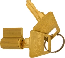 5 PIN American Lock Padlock Cylinder APTC12 KD  with 2 Keys |A700, A1000 & A5000