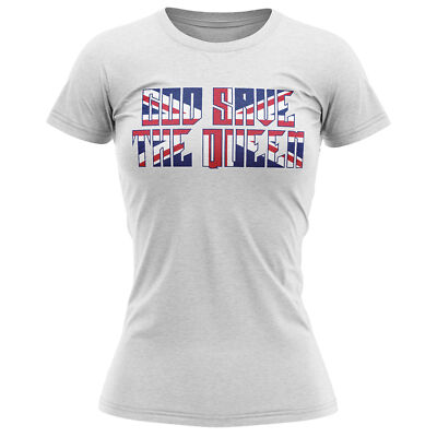 God Save the Queen T-Shirt Spruch Country Royal Geschenke zum Jubiläum ihrer Königin...