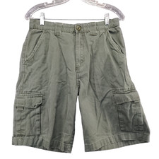 Boy Scouts of America Boys Uniform Cargo Shorts Green Youth 20 Pockets