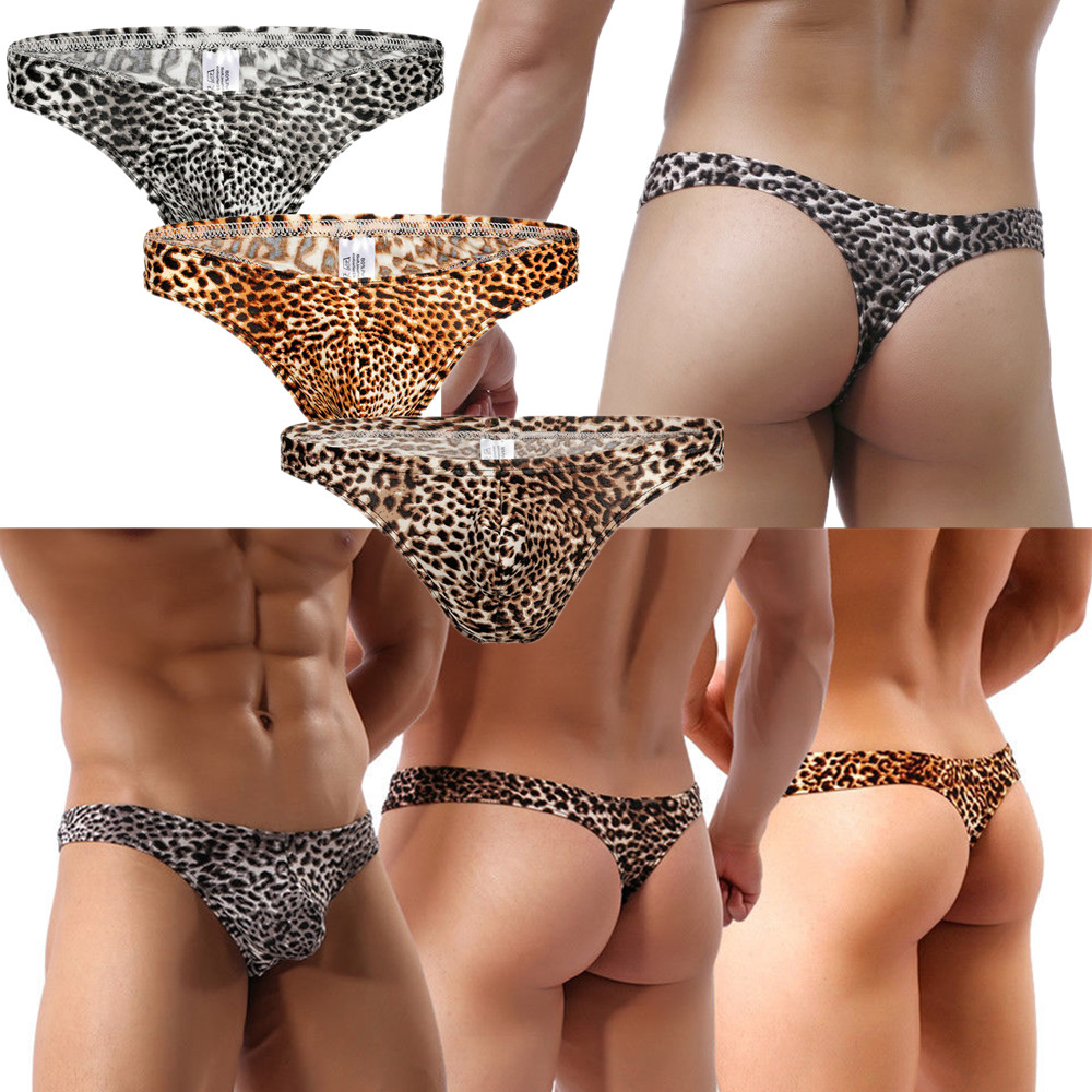 mens leopard speedo swimwear