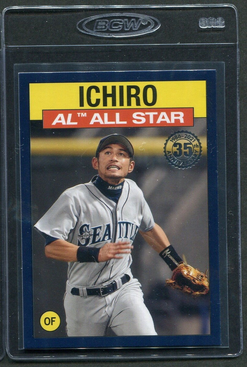 りーちろー　2 2021 Topps Series 2 1986 Topps Blue Parallel Ichiro #86AS-17