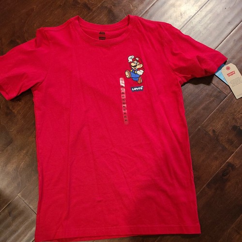 LEVI'S x Super Mario Kids Red Tshirt 