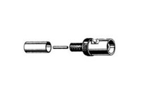 Dolphin Components DC-FC89-5 BNC Crime-On Connector (10 Piece per Bag) (Bag 2)