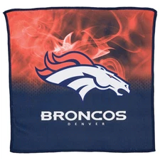 KR Strikeforce NFL Denver Broncos Dye Sub On Fire Bowling Ball Towel