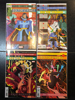 DOCTOR STRANGE FALL SUNRISE #1-4 FULL SET - REG COVER  - MARVEL (2022)