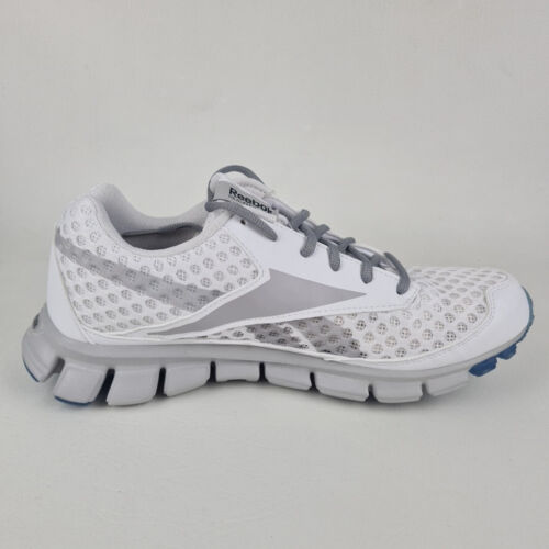 Reebok Men's J96751 Smoothflex Cushrun Athletic Shoes Mesh White 2001 Sz 9.5 - Picture 3 of 9