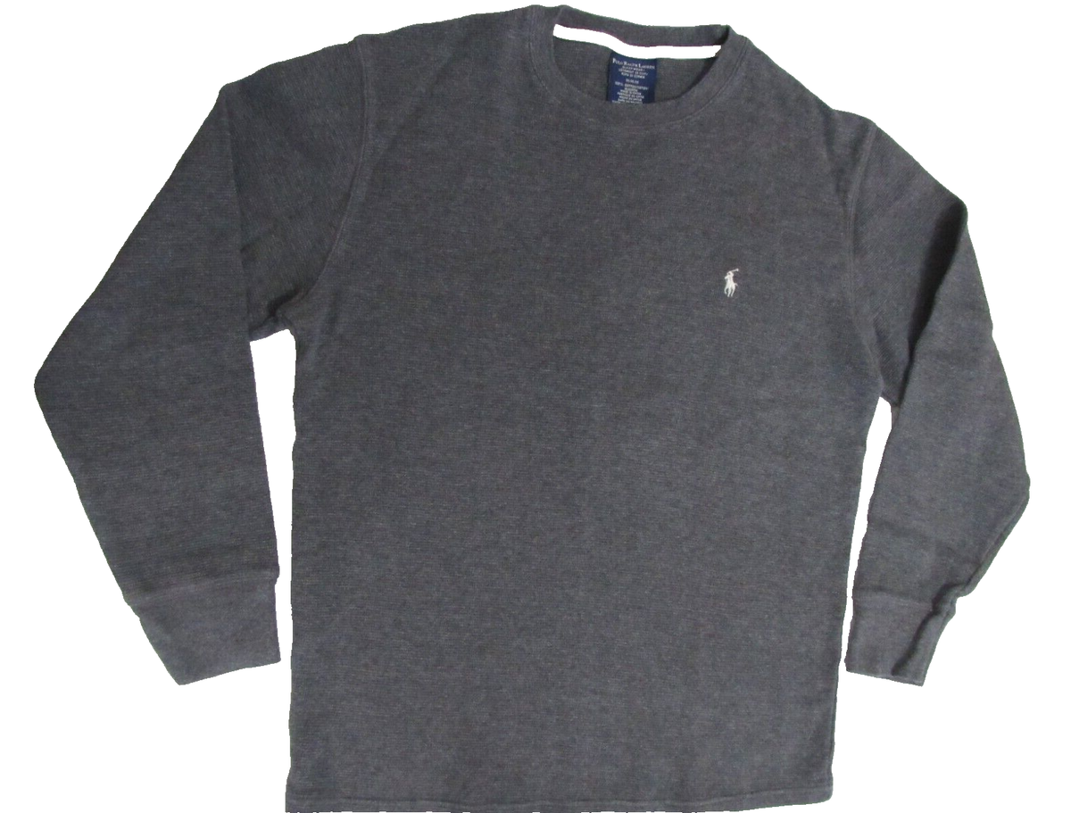 トップス RRL Ralph Lauren Thermal long-t waffle S Polo Ralph Lauren Sleepwear Long Sleeve Waffle Knit Thermal Shirt