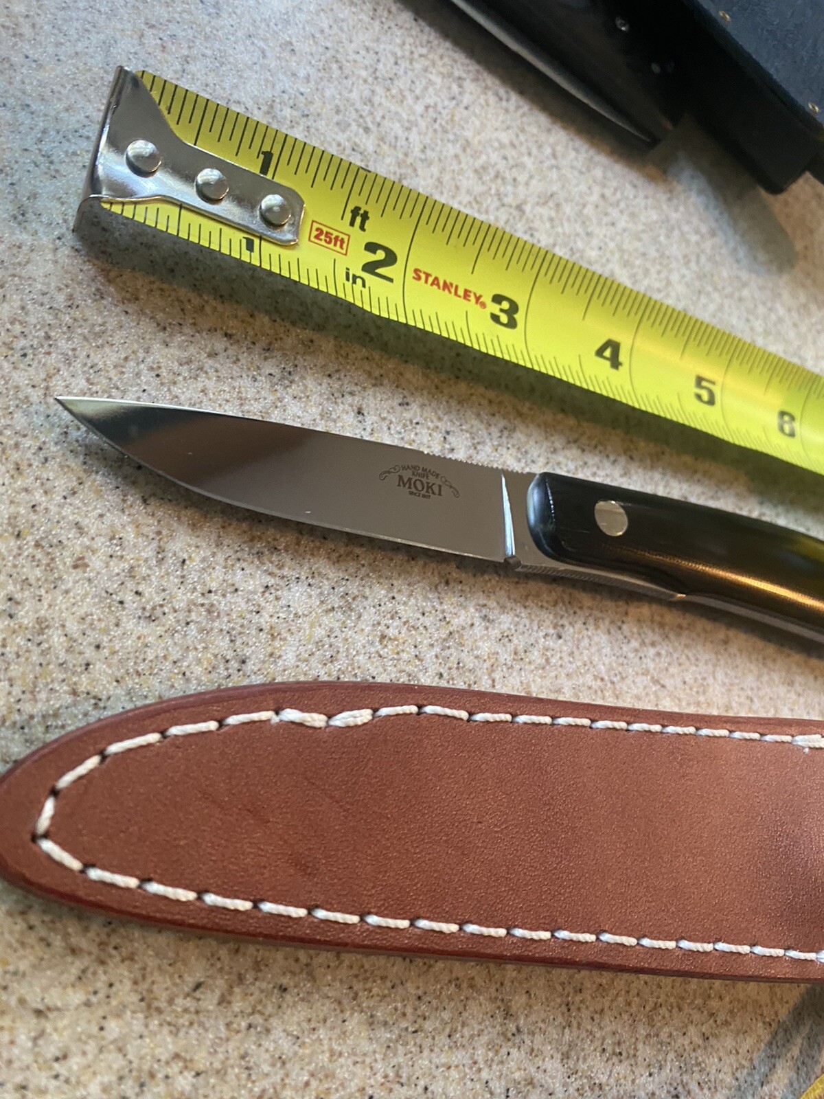 moki knife fixed blade w sheaths 2 piece lot eBay