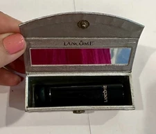 Lancome L'Absolu Rouge SPS 12 VTG Lipstick Voile De Rose w/ Mirror Carry Case