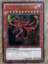 Slifer the Sky Dragon - LC01-EN002 Ultra Rare Yugioh. Free UK Postage