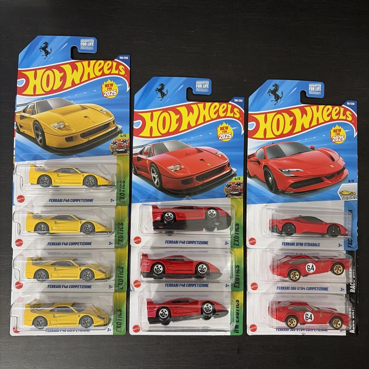 Preços baixos em Hot Wheels Ferrari Black Veículos de brinquedo e