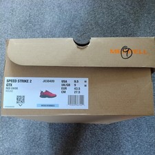 Merrell Men's Moab Speed 2 GTX Trail Hiking Shoes Red UK 9 Brand New In Box