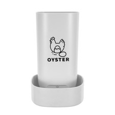  Wall Mount Chicken Feeder for Grit and Shell, No Waste Feeding Device, Hanging