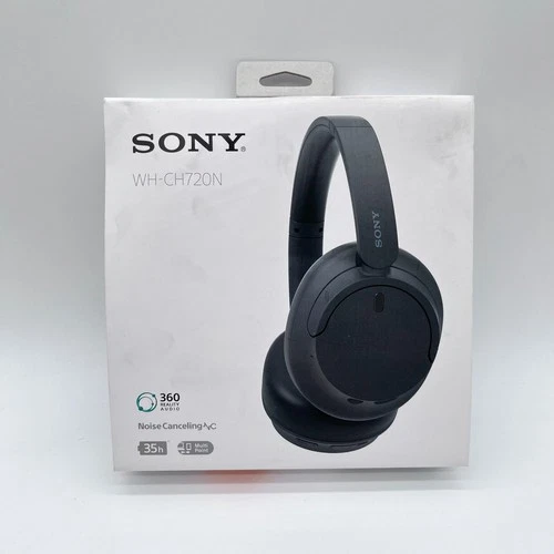 Sony 360 Reality Audio Noise Cancelling Headphones Model WH-CH720N -Black