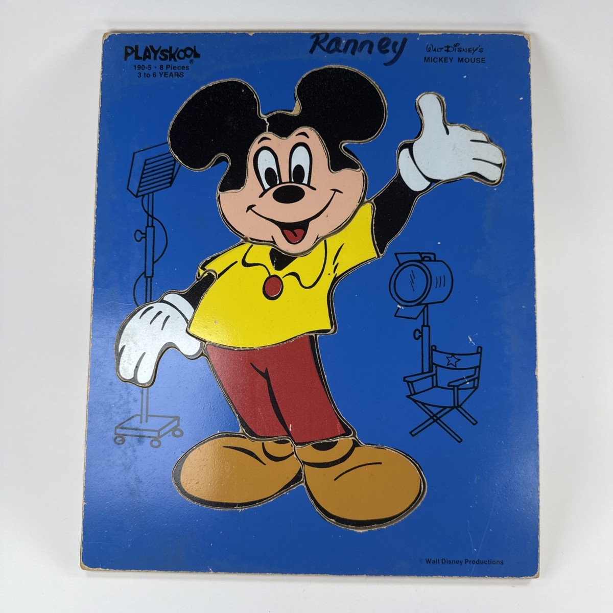 MICKEY MOUSE ☆ ヴィンテージ パズル ウォルトディズニー MICKEY