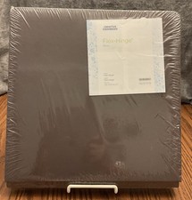 Creative Memories 2010 12" X 12" BROWN Flex-Hinge Album Set NEW - NO PAGES