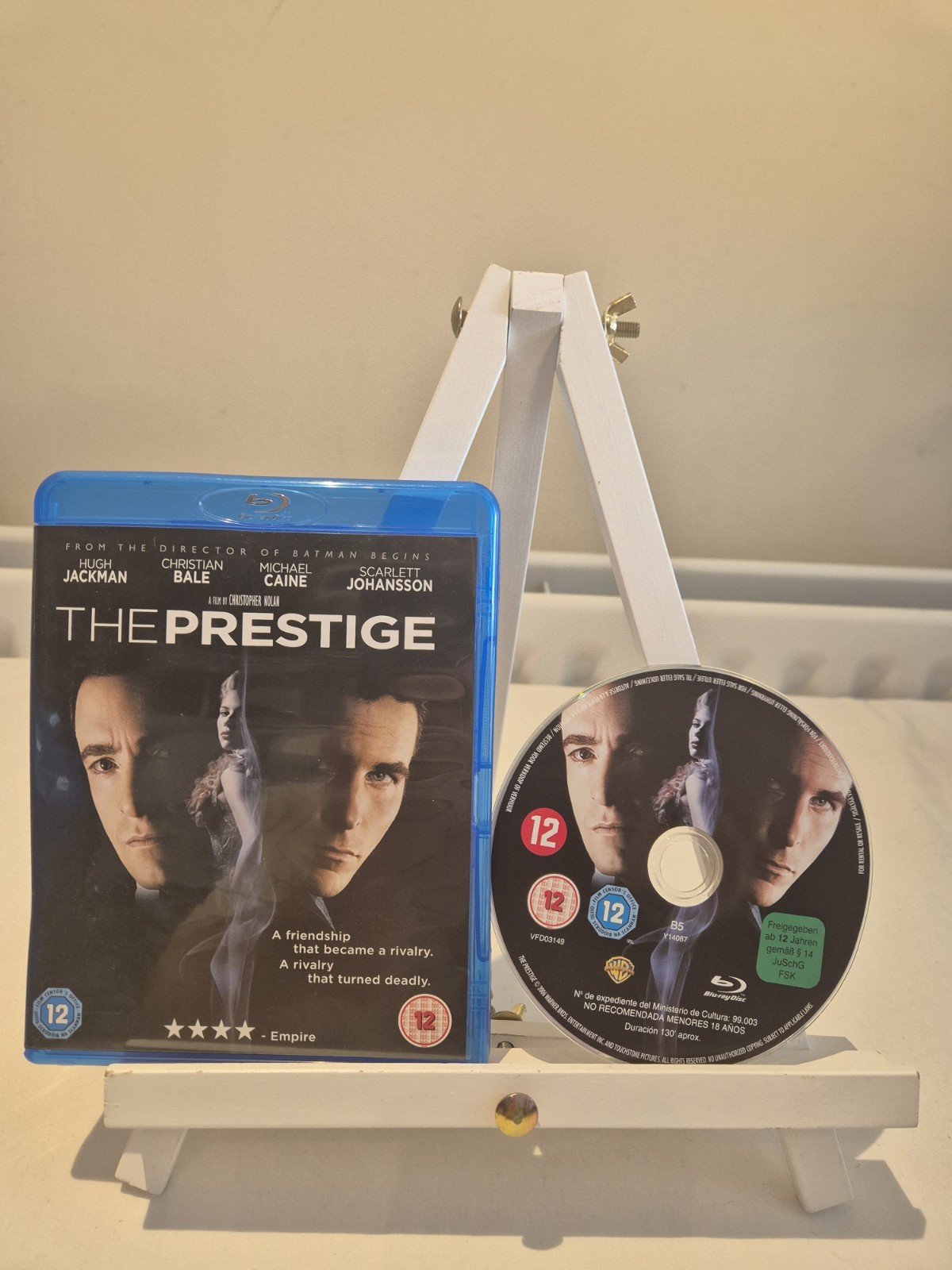 The Prestige Blu-ray 2007 Hugh Jackman, Directed by Christopher Nolan Fast P&P