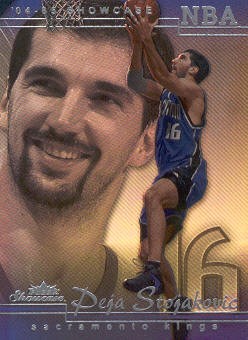 2004-05 Fleer Showcase #7 Peja Stojakovic - BSK