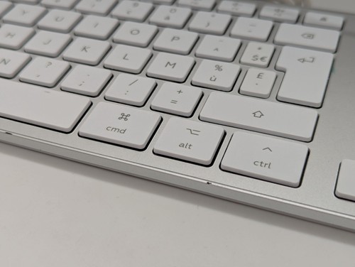 FRENCH LAYOUT Mobility Lab keyboard USB wired AZERTY white for PC Mac - Afbeelding 8 van 18