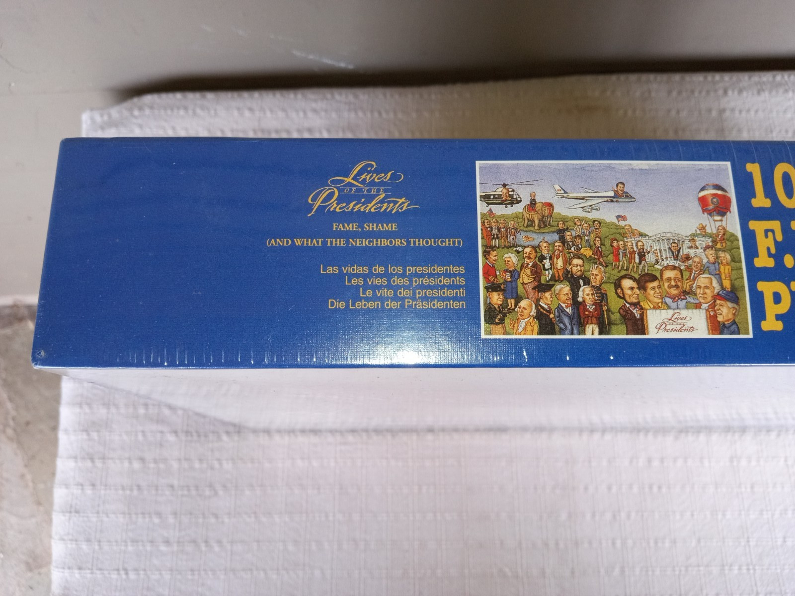 FX. Schmid  98156 Lives of the Presidents 1000 Piece Jigsaw New Sealed  1991