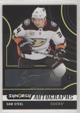 2019-20 Upper Deck Synergy Auto Achievements Black Sam Steel #A-SE Auto b8k