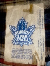 1962-63 NHL HOCKEY YPB TRANSFER TORONTO MAPLE LEAFS YORK PEANUT BUTTER AHL OHL