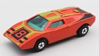 Matchbox MB27 Lamborghini Countach gray Int. brown base. Superfast Lesney