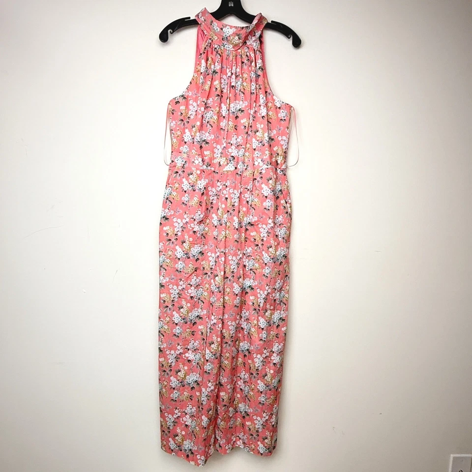 J.CREW Floral Josephine Jumpsuit Size 8 Liberty Fabric Wide Leg Womens NWT - Image 2 of 4